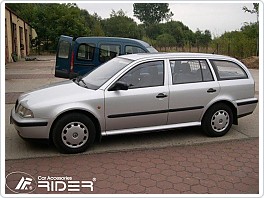 Ochranné boční lišty dveří Škoda Octavie 1. 1996-2009