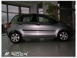 Ochranné boční lišty dveří Toyota Yaris 5Dveř. 2005-2010