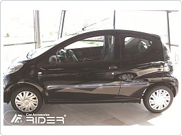 Ochranné boční lišty dveří Citroen C1, 3dveř. 2005-2001