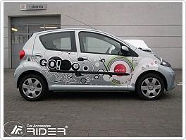 Ochranné boční lišty dveří Toyota Aygo 5Dveř. 2005-2013