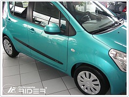 Ochranné boční lišty dveří Suzuki Splash 08R