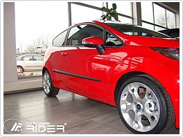 Ochranné boční lišty dveří Ford Fiesta 3Dveř. 2008- hatchback