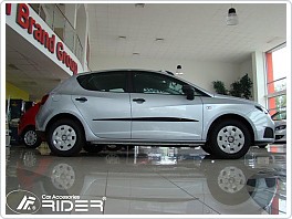 Ochranné boční lišty dveří Seat Ibiza 5dveř. 2003-2011