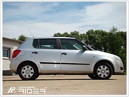 Ochranné boční lišty dveří Škoda Fabia 2, 2008-2013