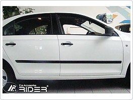 Ochranné boční lišty dveří Škoda Octavia 2, 2004-2013