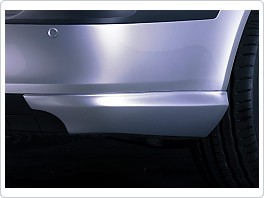 BODY-KIT zadní rozšíření nárazníku, ABS - stříbrný matný, Škoda Octavia 2 Combi