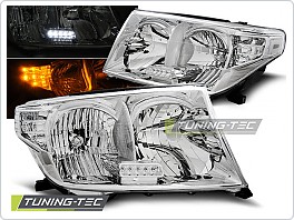 Přední světla Toyota Land Cruiser, FJ200, 2007-, chrom LPTO22