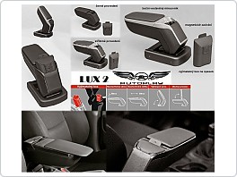 Loketní opěrka LUX 2 Honda Jazz 2, 2008-2014, černá