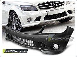 Přední nárazník Mercedes W204, classe C, 2007-2010, AMG style pro park. senzory