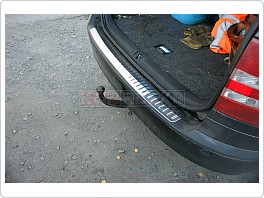 Ochranný práh zadního nárazníku, nerez, chrom Škoda Octavia 2 combi