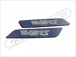 Výplň do polohovací páčky sedadla Škoda Octavia 2, nápis V RS