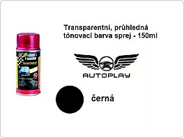 Barva na světla transparentní, Černá, 150ml, sprej