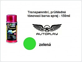 Barva na světla transparentní, Zelená, 150ml, sprej