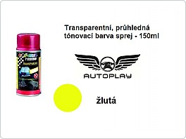 Barva na světla transparentní, Žlutá, 150ml, sprej