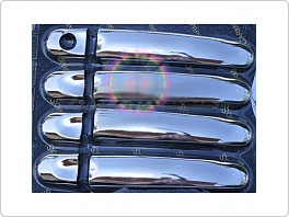 Chromové nerezové kryty klik VW T5, Touran, Caddy