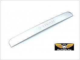 Chromová, nerezová lišta nad SPZ, VW T5 - Multivan