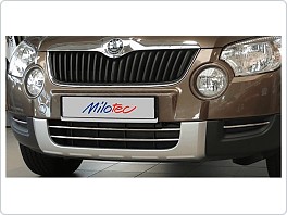 Lišty předního nárazníku Škoda Yeti 2009-2013