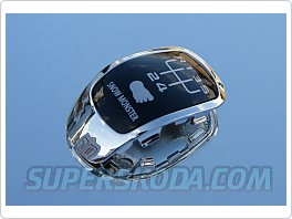 Škoda Yeti, plaketka řadící páky Yeti Snow Monster 5ti kvalt