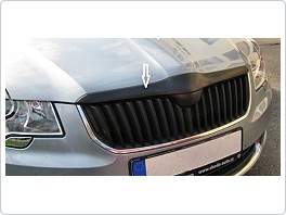 Lišta masky bez znaku ABS Škoda Superb 2, Výprodej