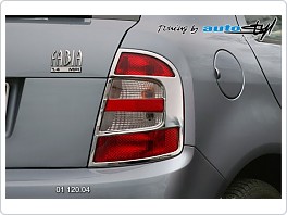Chromové rámečky zadních světel Škoda Fabia 1 hatchback