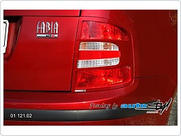 Rámečky zadních světel Škoda Fabia 1, combi, sedan černé 