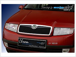 Lišta masky Škoda Fabia 1, černá