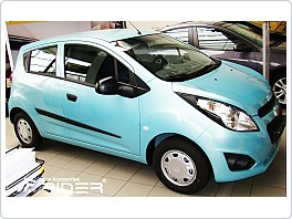 Ochranné boční lišty dveří Chevrolet Spark 2010-