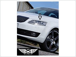 Škoda Octavia 3, mračítka z ABS plastu AGRESSOR