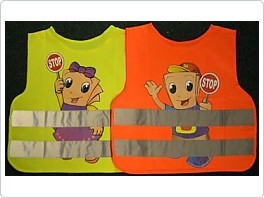 Vesta výstražná dětská, holčička