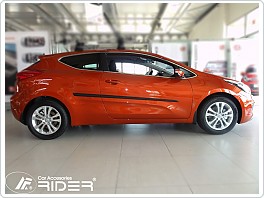 Ochranné boční lišty dveří Kia Ceed 3dveř. 2013-2018
