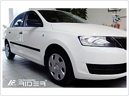 Ochranné boční lišty dveří Škoda Rapid 2012-