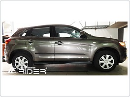 Ochranné boční lišty dveří Mitsubishi ASX 2010-, typ lišt F21