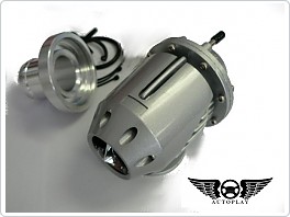 Blow off ventil HKS styl, stříbrný