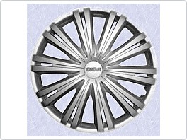 Kryty kol, poklice na kola, Giga stříbrné 16, 1ks, pouze po 4ks