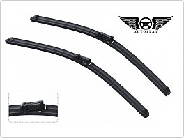 Stěrače VW Golf 5 06-, Golf 6 08-, Caddy 07-, Passat 05-, Eos 06-, Jetta 05-, Touran 06-, Scirocco 08-