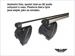 Nosič střešní Škoda Rapid 2013- AL tyče