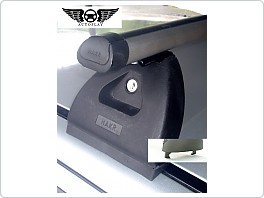 Nosič střešní, Škoda Fabia 1, Octavia 1 s přípravou ve střeše, Hliníkové ALU tyče