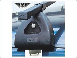 Nosič střešní, Škoda Fabia 1, Octavia 1 s přípravou ve střeše, Černé tyče