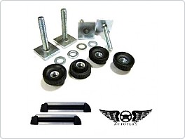 Adaptery pro AL tyče na nosič lyží UNI