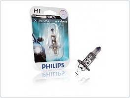 Žárovka Philips X-treme Vision H1 12V 55W P14,5s 100% plus
