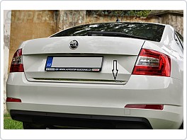 Chromová lišta zadních dveří RS, Škoda Octavia 3 sedan