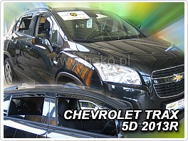 Plexi ofuky oken Chevrolet Trax 2013- přední + zadní