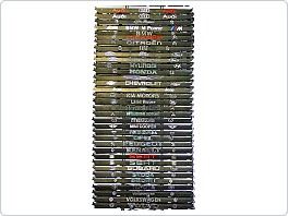 Držák SPZ, podložka pod značku 3D nápis, Subaru