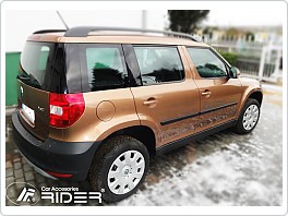 Ochranné boční lišty dveří Škoda Yeti