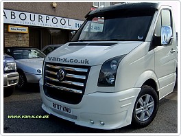 VW Crafter - NEREZ (!) lišty přední masky