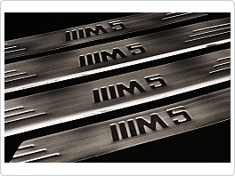 Bmw E39 5.řada - nerez prahové lišty M5