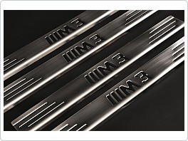 Bmw E30 3.řada - nerez prahové lišty M3