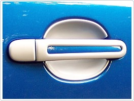 Škoda Yeti, misky pod kliky stříbrné matné