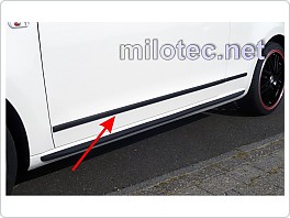 Škoda Citigo 5dveř. ochranné boční lišty dveří