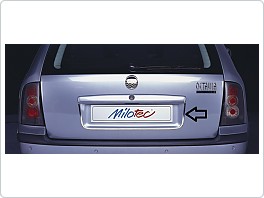 Chromový proužek okolo SPZ zadní Škoda Octavia 1, combi